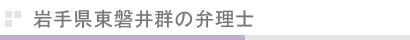 岩手県東磐井郡の弁理士